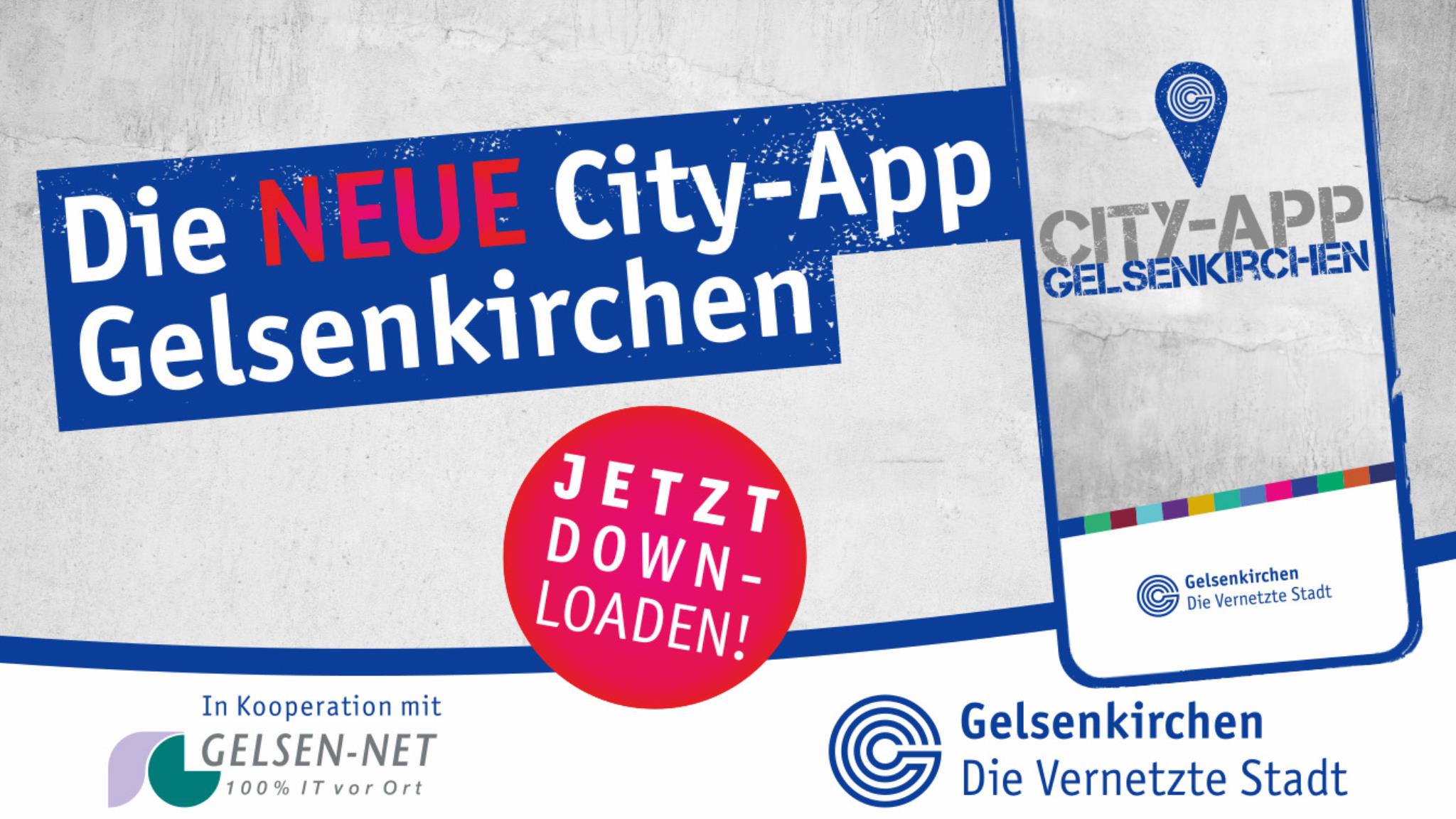 Grafik: City-App Gelsenkirchen